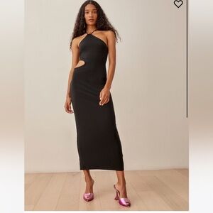 Reformation Helio cutout dress